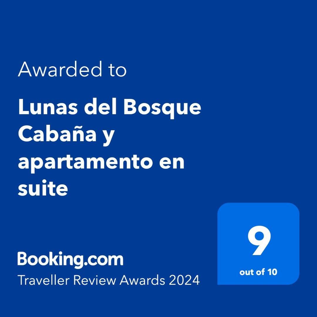 Lunas Del Bosque Cabana Y Apartamento En Suite La Paloma Bagian luar foto